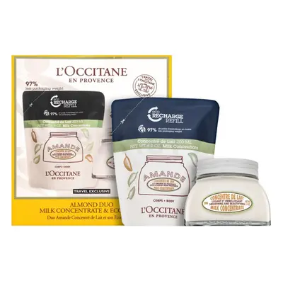 L`Occitane en Provence Dárková sada vyhlazující tělové péče Milk Concentrate Set