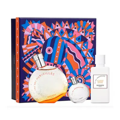 Hermes Eau Des Merveilles - EDT 50 ml + tělové mléko 40 ml + EDT 7,5 ml