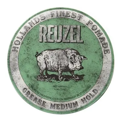 Reuzel Pomáda na vlasy se střední fixací (Green Pomade Grease) 113 g