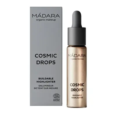 MÁDARA Rozjasňovač Cosmic Drops (Buildable Highlighter) 13,5 ml 2 Cosmic Rose