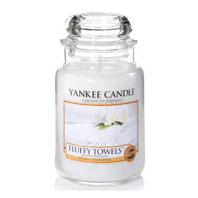 Yankee Candle Aromatická svíčka Classic velký Fluffy Towels 623 g