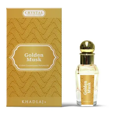 Khadlaj Golden Musk - koncentrovaný parfémovaný olej 15 ml