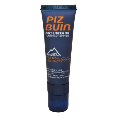 Piz Buin Sluneční krém SPF 50+ a ochranný balzám na rty SPF 30 2 v 1 (Mountain Combi "2 in 1" Su