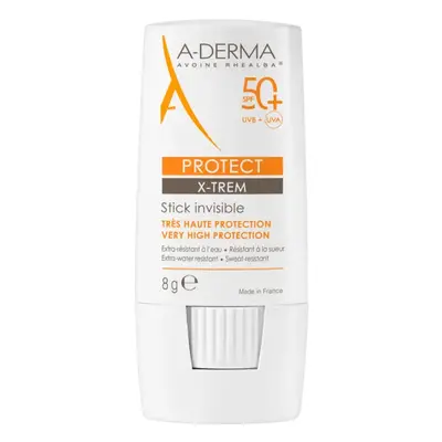 A-DERMA Ochranná tyčinka na opalování SPF 50+ Protect X-Trem (Invisible Sun Stick) 8 g