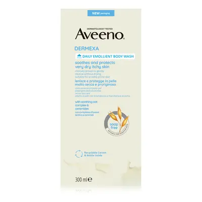 Aveeno Emolienční sprchový gel bez parfemace Dermexa (Daily Emollient Body Wash) 300 ml