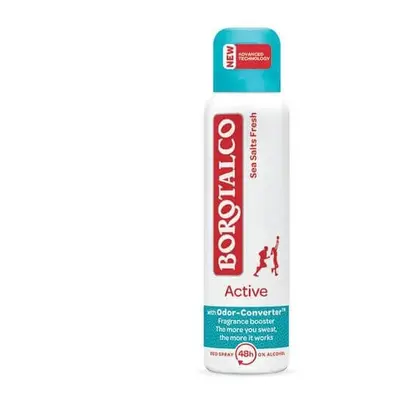 Borotalco Svěží deodorant mořská sůl Active (Deo Spray) 150 ml