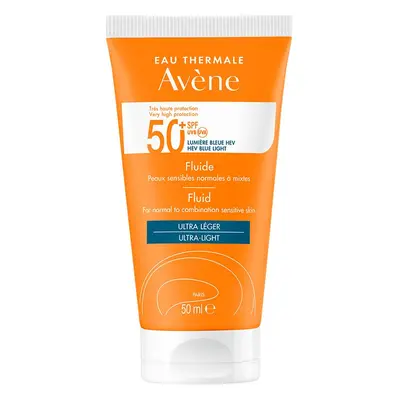 Avène Lehký ochranný pleťový fluid SPF 50+ (Fluid) 50 ml