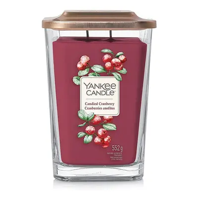 Yankee Candle Aromatická svíčka velká hranatá Candied Cranberry 552 g