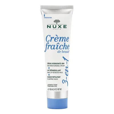 Nuxe Hydratační krém, odličovací mléko a vyplňující maska 3v1 Creme Fraiche De Beauté (Moisturis