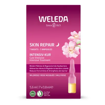 Weleda 7 denní intenzivní kúra Divoká růže Skin Repair (Intensive Treatment) 7 x 0,8 ml