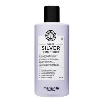 Maria Nila Hydratační kondicionér neutralizující žluté tóny vlasů Sheer Silver (Conditioner) 100