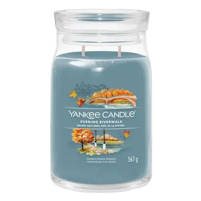 Yankee Candle Aromatická svíčka Signature sklo velké Evening Riverwalk 567 g