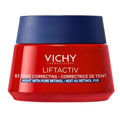 Vichy Noční krém proti tmavým skvrnám s čistým retinolem B3 Liftactiv (Night Cream) 50 ml