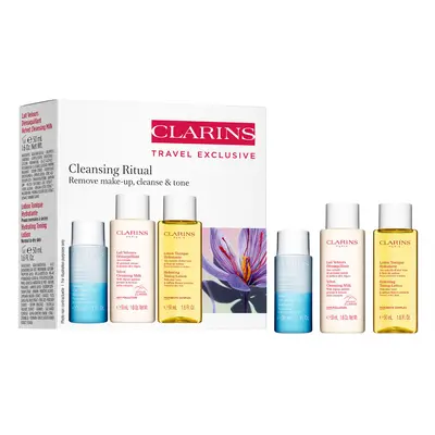 Clarins Dárková sada čisticí pleťové péče Clensing Ritual (Remove Make-up, Cleanse & Tone)