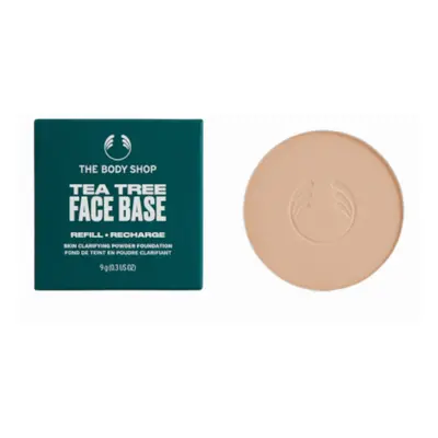 The Body Shop Náhradní náplň do kompaktního pudru Tea Tree Face Base (Skin Clarifying Powder Fou