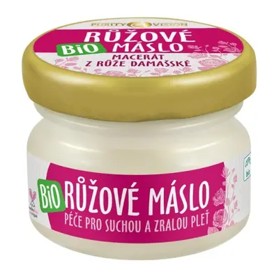 Purity Vision Bio Růžové máslo pro suchou a zralou pleť 70 ml