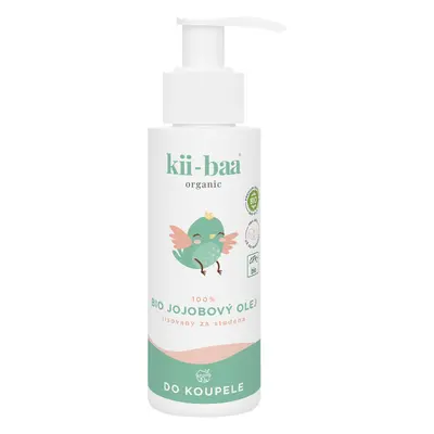 kii-baa organic Bio jojobový olej do koupele 100 ml