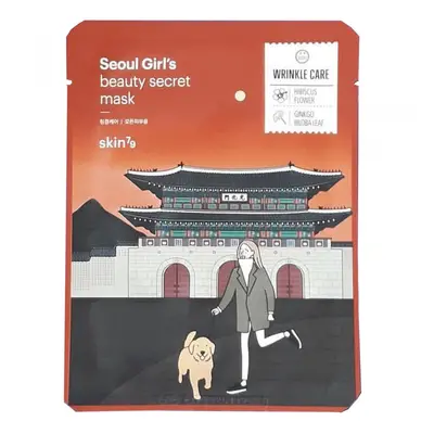 skin79 Plátýnková maska proti vráskám Seoul Girl`s Beauty Secret Mask (Wrinkle Care Mask) 10 x 2