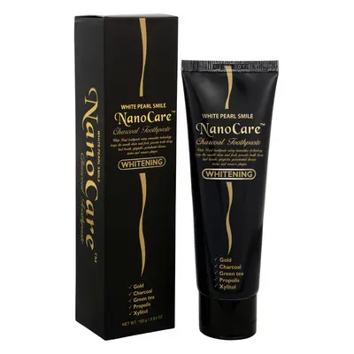 VitalCare Bělicí zubní pasta White Pearl NanoCare Black Gold 100 g