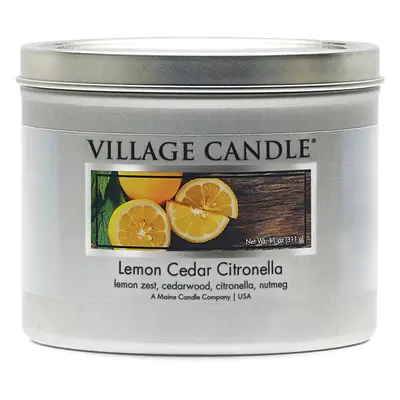 Village Candle Vonná svíčka Lemon Cedar Citronella 311 g