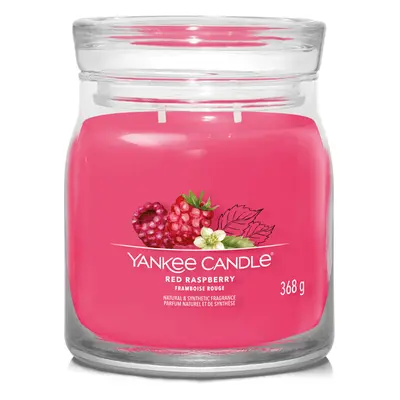 Yankee Candle Aromatická svíčka Signature sklo střední Red Raspberry 368 g