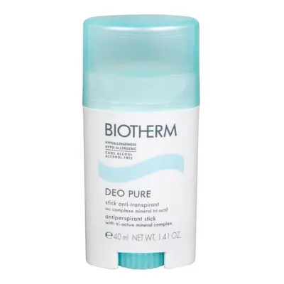 Biotherm Antiperspirant Deo Pure (Antiperspirant Stick with Tri-active Mineral Complex) 40 ml