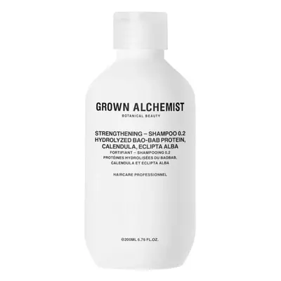 Grown Alchemist Posilující šampon Hydrolyzed Bao-Bab Protein, Calendula, Eclipta Alba (Strengthe