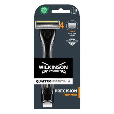 Wilkinson Sword Holicí strojek pro muže Quattro Essential Precision Trimmer