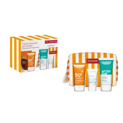 Clarins Dárková sada péče na opalování Sun Face Expert SPF 50