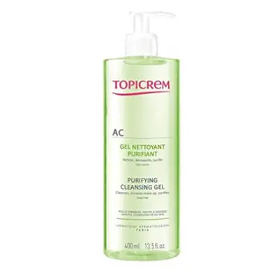 Topicrem Čisticí gel pro mastnou a citlivou pleť AC (Purifying Cleansing Gel) 200 ml