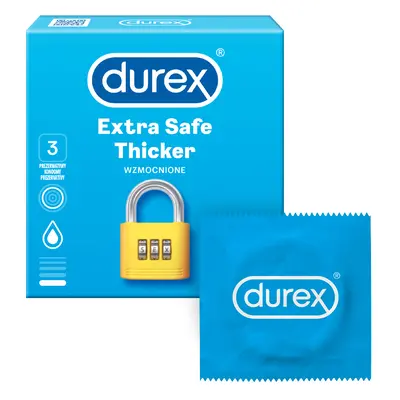 Durex Kondomy Extra Safe 3 ks