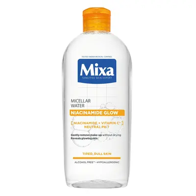 Mixa Micelární voda Niacinamide Glow (Micellar Water) 400 ml