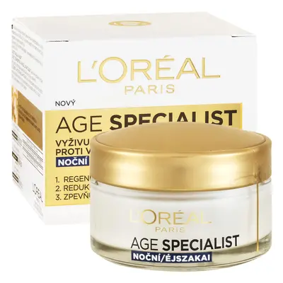 L´Oréal Paris Noční krém proti vráskám s multivitamíny Age Specialist 65+ 50 ml