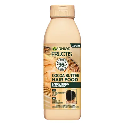 Garnier Uhlazující šampon pro nepoddajné vlasy Hair Food Cocoa Butter (Shampoo) 350 ml