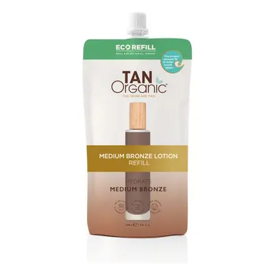 Tan Organic Samoopalovací tělová emulze (Medium Bronze Lotion) - náhradní náplň 200 ml