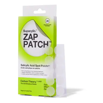 Carbon Theory Náplasti na akné Supacylic. Zap Patch (Salicylic Acid Spot Patches) 20 ks