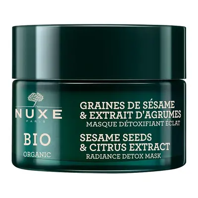 Nuxe Rozjasňující detoxikační maska BIO Sesame Seeds & Citrus Extract (Radiance Detox Mask) 50 m