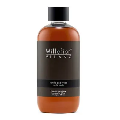 Millefiori Milano Náhradní náplň do aroma difuzéru Natural Vanilka & Dřevo 250 ml