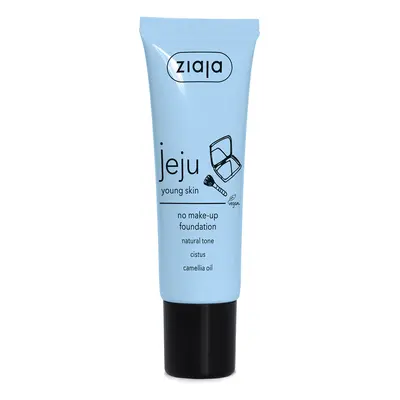 Ziaja Tekutý korektor pleti přirozený tón Jeju (No Make-up Foundation) 30 ml