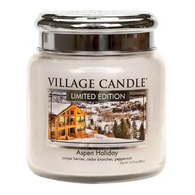 Village Candle Vonná svíčka ve skle Aspen Holiday 389 g