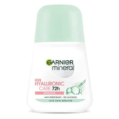 Garnier Kuličkový antiperspirant Mineral Hyaluronic Ultra Care (Roll-on Antiperspirant) 50 ml