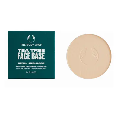 The Body Shop Náhradní náplň do kompaktního pudru Tea Tree Face Base (Skin Clarifying Powder Fou