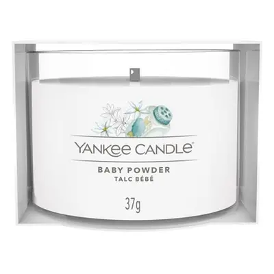 Yankee Candle Votivní svíčka ve skle Baby Powder 37 g