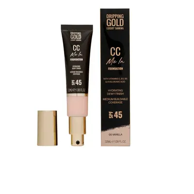 Dripping Gold Lehký hydratační make-up a CC krém SPF 45 Me In (CC Foundation) 32 ml 00 Vanilla