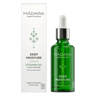 MÁDARA Hloubkově hydratační vitaminový pleťový olej Deep Moisture (Vitamin Oil) 50 ml