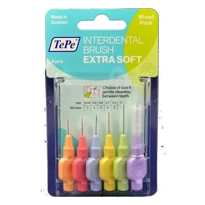 TePe Mezizubní kartáčky Start MIX (Extra Soft) 6 ks