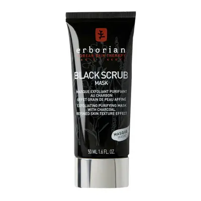 Erborian Peelingová čisticí maska s uhelným práškem Black Scrub Mask (Exfoliating Purifying Mask