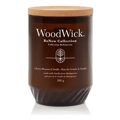 WoodWick Vonná svíčka ReNew sklo velké Cherry Blossom & Vanilla 368 g