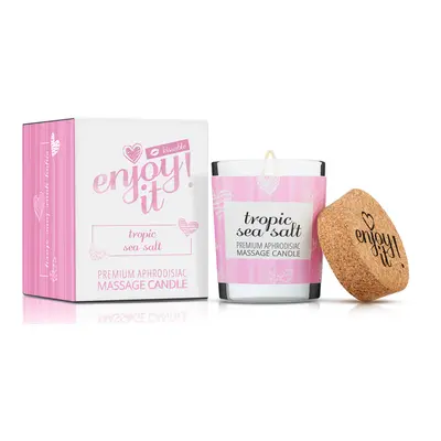 Magnetifico Power Of Pheromones Masážní svíčka Enjoy it! Tropic Sea Salt (Massage Candle) 70 ml