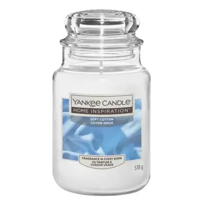 Yankee Candle Vonná svíčka Home Inspiration velká Soft Cotton 538 g